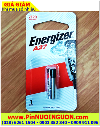 Pin 12V Energizer A27,27AE,MN27 - Pin Remote Energizer A27,27AE,MN27 Alkaline | hàng có sẳn